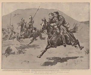 Kandidaten für das Victoria-Kreuz, mutige Dragonerwachen